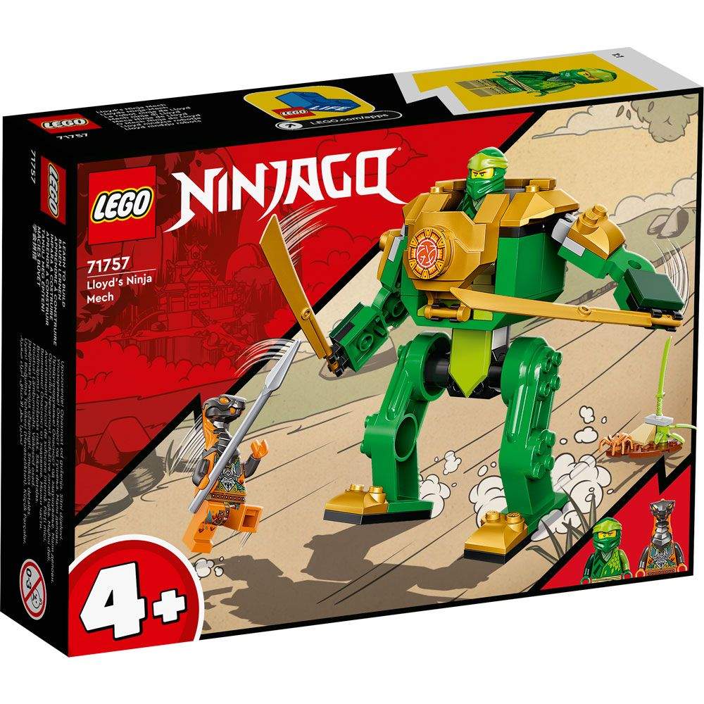 Lego Ninjago Robotul Ninja al lui Lloyd 71757