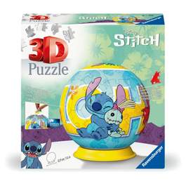 Puzzle 3D Ravensburger bila Disney Stitch 72 piese | Hippoland