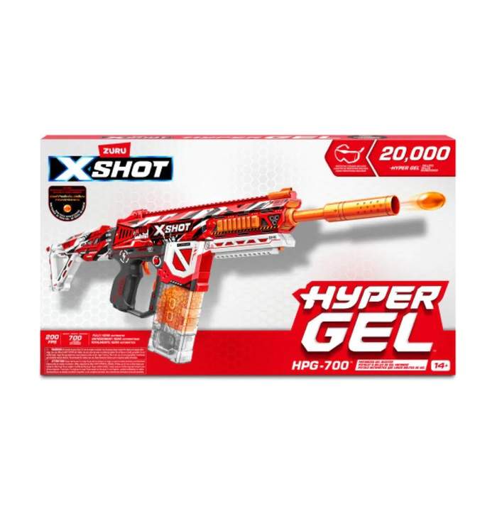 Blaster cu 20000 bile din gel Zuru X-Shot Hyper Gel 700 | Hippoland