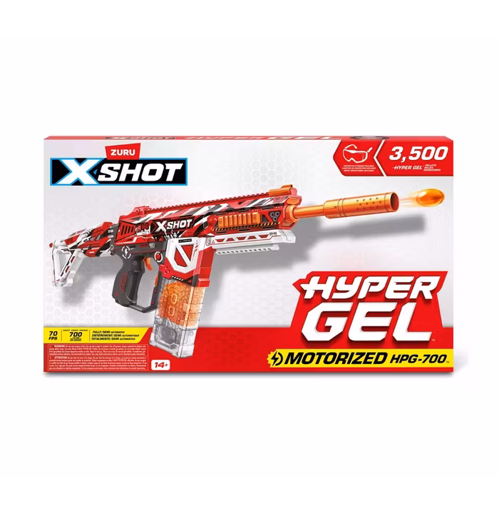 Blaster cu 3500 bile din gel Zuru X-Shot Hyper Gel 700 | Hippoland