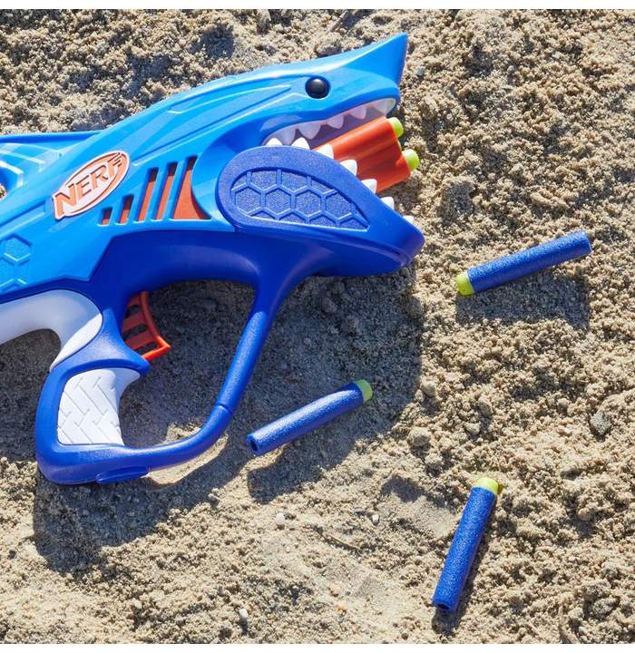 Blaster cu 8 proiectile Hasbro Nerf Easy Play Sharkfire | Hippoland