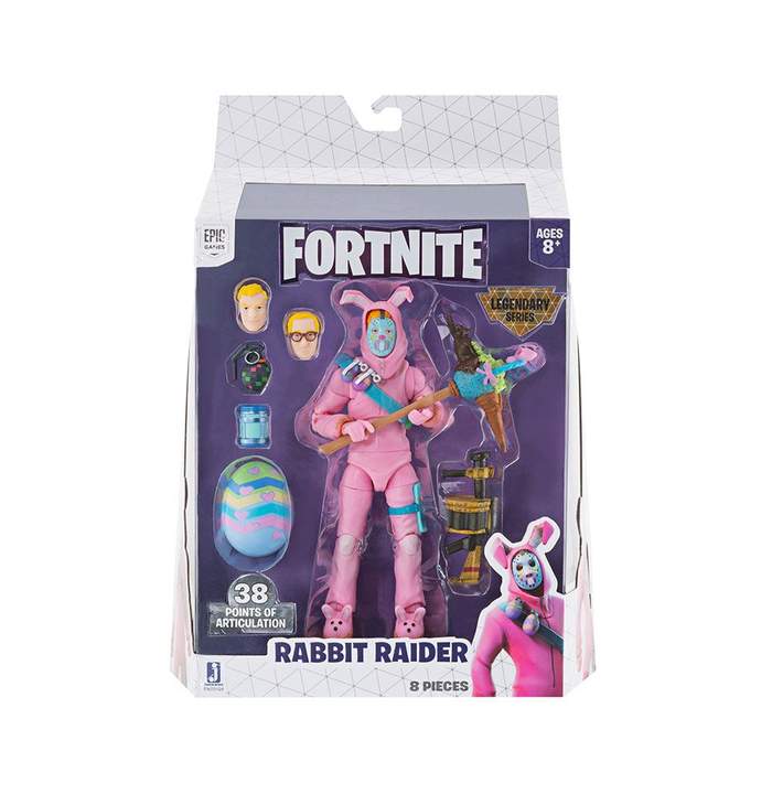 Fortnite Rabbia Figurina deluxe Fortnite Rabbit Raider Seria Legendara | Hippoland