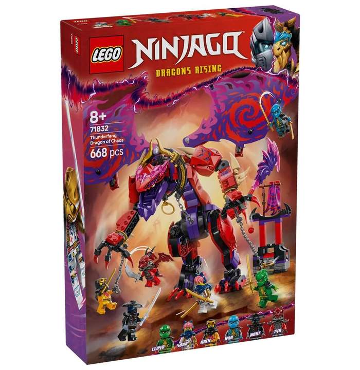 Lego Ninjago Dragonul Haosului Thunderfang 71832 | Hippoland