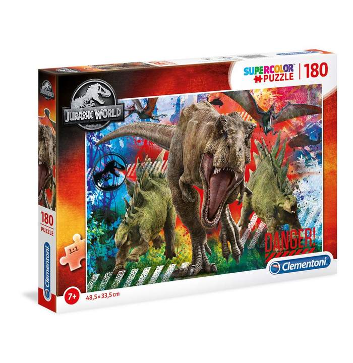 Puzzle 180 piese Clementoni Jurassic World