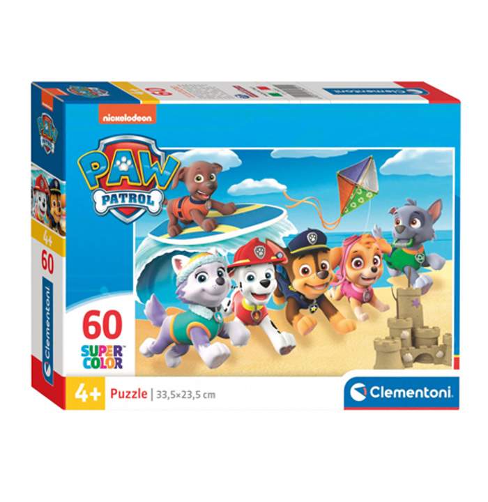 Puzzle 60 piese Clementoni Paw Patrol | Hippoland