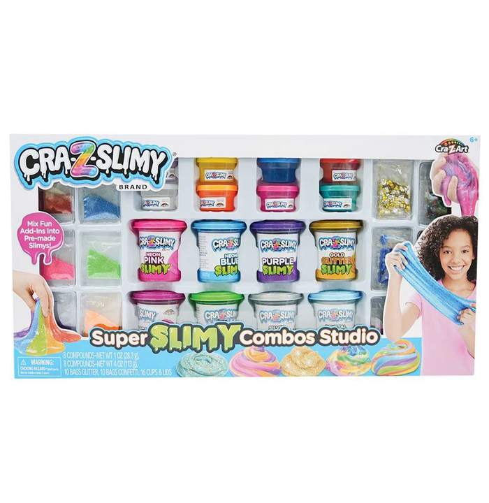 Set creativ Studio Combo cu Slime CrazArt Cra-Z-Slimy Super Slimy ...