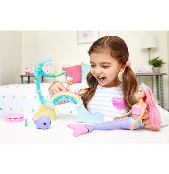 Set de joaca Barbie Dreamtopia Mermaid Nursery Hippoland