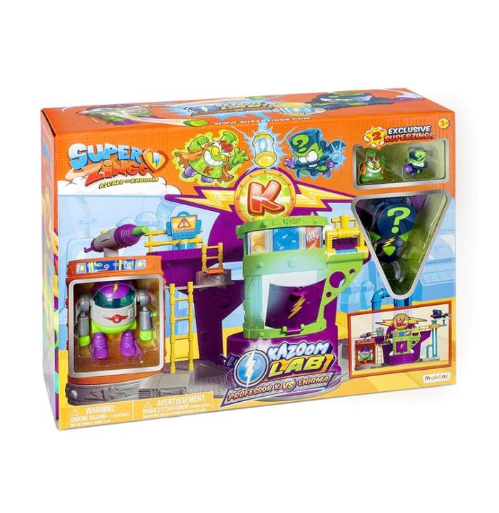 kazセット Set de joaca SuperZings Laboratorul Kazoom | Hippoland