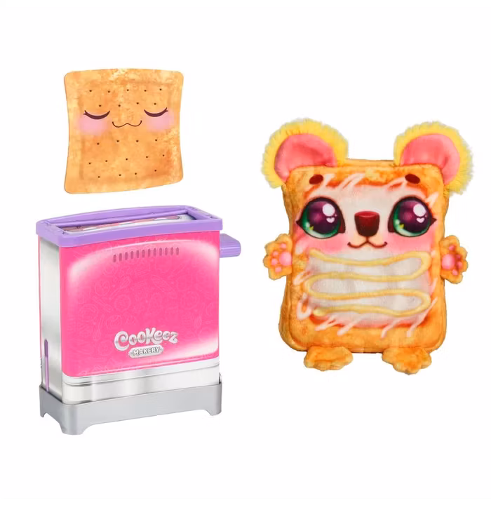 Toaster cu figurina surpriza Moose Cookeez Makery Toasty Treatz